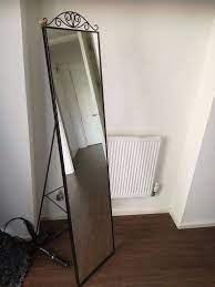 Karmsund Black Standing Mirror 40x167 Cm Ikea Standing Mirror Bohemian Bedroom Design Mirror