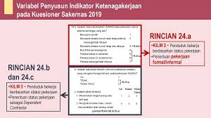 Akan butuh waktu yang lama sebelum dia tidak perlu lagi melihat darah di mangkuk. Variabel Pembentuk Indikator Ketenagakerjaan Pada Kuesioner Sakernas Ppt Download