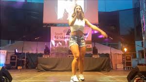 Kein problem, für sarah lombardi war es auch das erste mal. Sarah Lombardi What A Feeling Live Stadtfest Furstenwalde 2018 Youtube