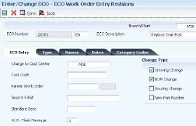 Working With Engineering Change Orders