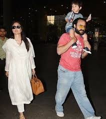 Taimur Kareena Kapoor Saif Ali Khan Head Back To The Bay In Style After Their Short Vacation Hungryboo Pretty White Dresses Bollywood Fashion Kareena Kapoor