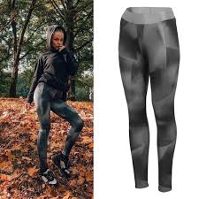 Sport leggins leggings muster radler jogging yoga fitness trend sporthose. Outhorn Damen Sport Leggings Grau Mit Muster Herzomarkt
