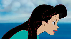 Ariel With Black Hair By Aleahdani On Deviantart Black Hair Hair Princess Ariel