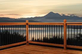 White polycomposite rail kit without brackets the traditional 8 ft. Rail Simple Railings At Deck Builder Outlet Online Store