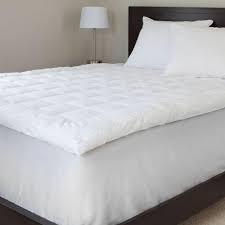 Lavish Home 3 In Full Down Alternative Mattress Topper 64 12 F The Home Depot Mattress Topper Reviews Mattress Lavish Home