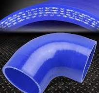 2.75" 3-PLY 90-DEGREE ELBOW TURBO/INTAKE PIPING SILICONE COUPLER HOSE/PIPE  BLUE