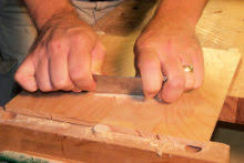 How to sharpen a card scraper and even make one. Sanding Vs Scraping The Wood Whisperer