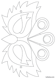 Activites et bricolages pour enfants. Masque D Oiseau A Decouper Turbulus Jeux Pour Enfants