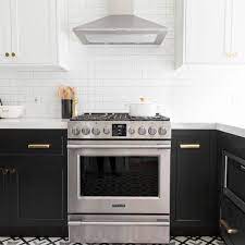 Stainless steel appliances will add an extra hint of color. Best Two Toned Kitchen Cabinet Ideas