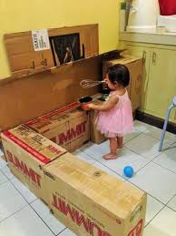 Comment Faire Une Mini Cuisine En Carton Pour Votre Bambin Meubles Enfants Dinette Enfant Cuisine En Carton Et Jeu De Carton