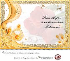 Biglietto Matrimonio Da Stampare Gratis Matrimonio Stampe Biglietto