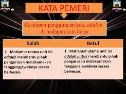 Menteri menteri malaysia 2017 menu petang yang ringkas menu ringkas untuk tetamu menteri sains teknologi dan inovasi 2020 menteri kementerian pembangunan luar bandar 2020 menteri menteri di malaysia menteri sumber manusia 2018 menteri besar perak baru menteri luar negeri malaysia 2020 menteri di jabatan perdana menteri. Ppt Kata Pemeri Powerpoint Presentation Free Download Id 935484