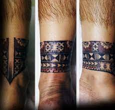 Top 57 Ankle Band Tattoo Ideas 2021 Inspiration Guide Band Tattoos For Men Leg Band Tattoos Tattoos For Guys