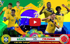 Toda la info, estadísticas, alineaciones y eventos del partido Brasil Vs Colombia En Vivo Cuartos De Final Brasil 2014 Isopixel