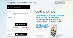 The card comes with perks like cash rewards and contactless technology. Www Belkcredit Com Belk Credit Card Account Login Guide Icreditcardlogin