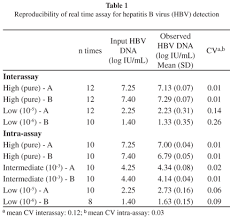 A Real Time Quantitative Assay For Hepatitis B Dna Virus