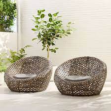 Patio chairs, patio tables, benches, patio bars & carts Montauk Outdoor Nest Chair Antique Palm
