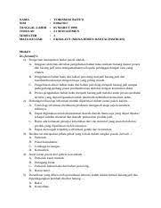 Hal ini sangat berbeda dengan metode eoq. Jawaban Pilihan Ganda Chapter 9 Docx Soal Chapter 9 Service Supply Relationships Hubungan Pasokan Jasa 1 Metode Penentuan Jumlah Optimal Yang Course Hero