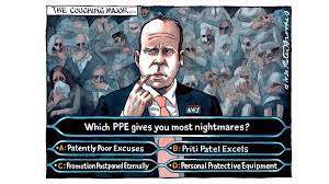 Getty) the charge sheet against matt hancock includes wasting taxpayers' money, leaving care. Peter Brookes On Twitter My Cartoon Wednesday Thetimes On Ppe And Matthancock Corvid 19 Whowantstobeamillionaire Quiz Coughingmajor Https T Co Jhwsnxplzs