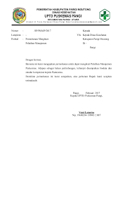 Contoh surat permohonan bantuan masker ke dinas kesehatan. Contoh Surat Tugas