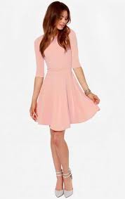 Dress Pink Casual Rose 18 Ideas Light Pink Dress Pink Dress Pink Dress Casual