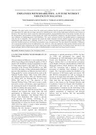 Policy context around disability in malaysia. 2