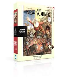 New yorker jigsaw puzzle covers. New York Puzzle Company New Yorker When Duty Palls 1000 Piece Jigsaw Puzzle Buy Online At Best Price In Uae Amazon Ae