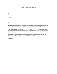 In cases like these, disciplinary action needs to be taken to emphasize that these kinds of. Warning Letter For Misconduct Sample Thevillas Co Lettering Resume Templates Letter Sample