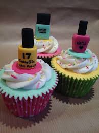 Nail Varnish Cupcakes 18th Cake How To Make Cake Cake Makers
