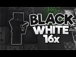 More images for pack de texture pvp bedwars » Black And White 16x Minecraft Pvp Texture Pack 1 8 Minecraft Texture Pack