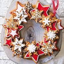 Gingerbread Wreath Christmas Baking Tesco Real Food Recipe Christmas Biscuits Christmas Cake Decorations Christmas Baking