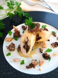 Ballotine De Volaille Au Foie Gras Et Aux Girolles Graine De Faim Kely Ballotine Ballotine De Volaille Recettes De Cuisine