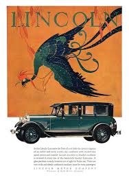 Lincoln Advertising Campaign 1928 Bird Series Illustrated By Stark Davis Bird Art Print Vintage Posters Vintage Advertisements