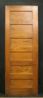 4 Available Antique Interior Red Oak Doors 6 Horizontal Stacked Recessed Panels Ebay Antique Interior Oak Doors Interior Window Trim