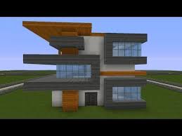 Minecraft Modern House Friday Build High Rise Brown White Tutorial Instructi In 2020 Minecraft Modern Minecraft House Designs Minecraft Modern House Blueprints