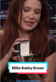 Millie Bobby Brown Tonight Show