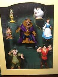 The smoke seen during the transformation of the beast to the prince is real smoke, not animated. Disney Storybook Ornament Set Beauty And The Beast Ebay