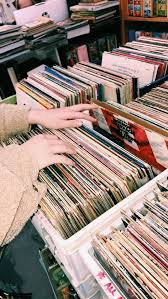 Record And Vintage Shopping Thrifting Los Angeles Teddy Coat Poopy Jacket Aesthetic Vsco Snapchat Friend Picture Collage Wall Wall Collage Bedroom Wall Collage