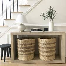 Pin By Jennifer Plummer On Dad In 2020 Wood Console Table Diy Entryway Table Small Console Tables