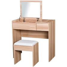 غرفة نوم خشبية خزانة الحديثة تسريحة بخزانة مع مرآة لغرفة النوم