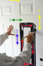How not to paint a door to look. How To Paint A Door