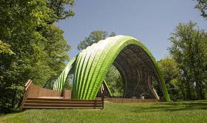 Nature Inspired Chrysalis Pavilion Pops Up In A Maryland Forest Architecture Architecture Details Pavilion