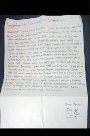 Terima kasih banyak untuk menjadi seorang guru panutan bagi kami kelas 12 tkj. Viral Seorang Pemuda Tulis Surat Ucapan Terima Kasih Untuk Polisi Setelah Lulus Tes Dan Dapat Sim