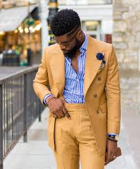 Black And Yellow Suit Pin On Suits For Men