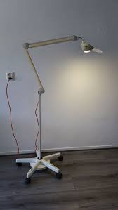 Sciopticon desk/table lamp by hans ansems for luxo, italy. Luxo Industrial Magnifying Lamp Floor Lamp Catawiki