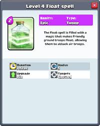 Idea Float Spell Possible Solution For Countering Flying Decks Clashroyale