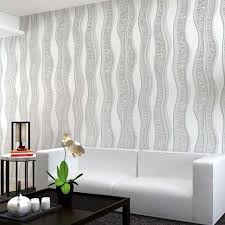 الحديثة ثلاثية الأبعاد ورق الجدران غير المنسوجة موجة المياه الفن مجردة غرفة نوم غرفة المعيشة أريكة التلفزيون خلفية أصفر رمادي بيج ورق حائط لفة خلفيات Aliexpress