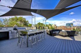 Bright Coolaroo Shade Sail In Patio Contemporary With Deck Shade Next To Shade Sail Alongside Roof Terrace And Shade Shade Sails Patio Patio Design Shade Sail