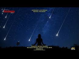 Perseids Meteor Shower Live Stream In 4k Saturday Youtube