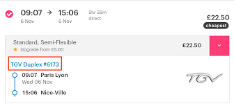 The cheapest way to get from avignon tgv station to casteldelfino costs only 51€, and the quickest way takes just 4¼ hours. Double Decker Tgv Duplex Trains Rail Europe Help